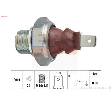 Olejový tlakový spínač EPS 1.800.023