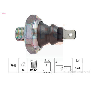 Olejový tlakový spínač EPS 1.800.051