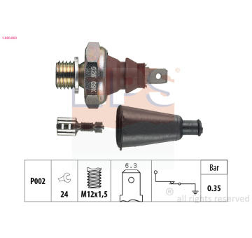 Olejový tlakový spínač EPS 1.800.060