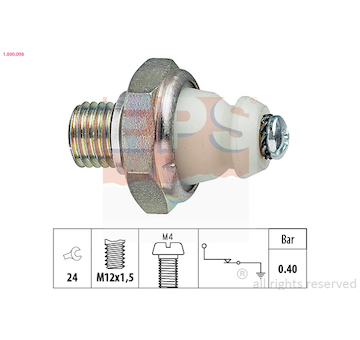 Olejový tlakový spínač EPS 1.800.098