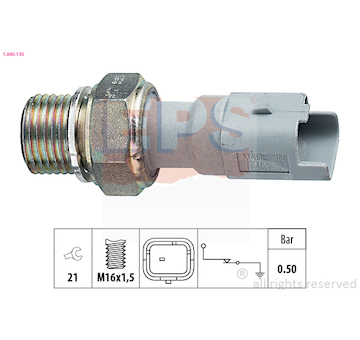 Olejový tlakový spínač EPS 1.800.130