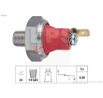 Olejový tlakový spínač EPS 1.800.173