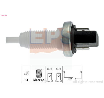 Spínač brzdových svetiel EPS 1.810.001