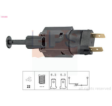 Spínač brzdového světla EPS 1.810.050