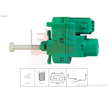 Spinac, ovladani spojky (rizeni motoru) EPS 1.810.137