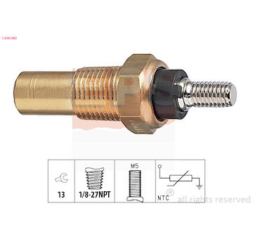 Snímač, teplota chladiva EPS 1.830.082