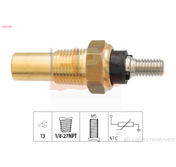Snímač, teplota chladiva EPS 1.830.180