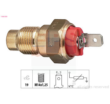 Snímač, teplota chladiva EPS 1.830.203