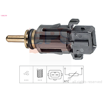 Snímač, teplota chladiva EPS 1.830.279