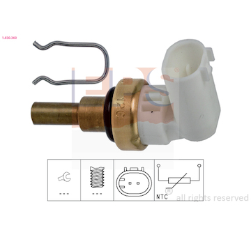 Snímač, teplota chladiva EPS 1.830.360