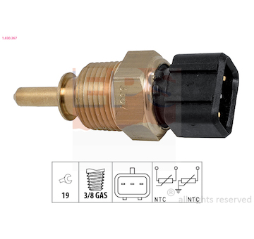 Snímač, teplota chladiva EPS 1.830.367