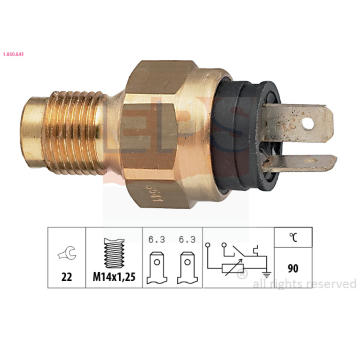 Snímač, teplota chladiva EPS 1.830.541