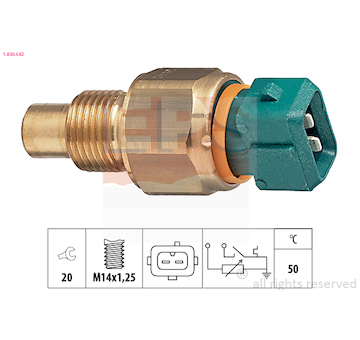 Snímač, teplota chladiva EPS 1.830.542