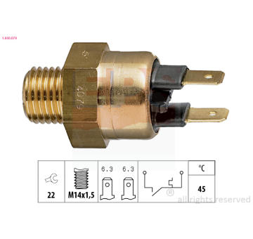 Teplotní spínač EPS 1.840.079
