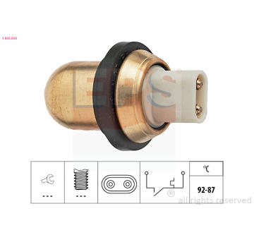 Teplotný spínač ventilátora chladenia EPS 1.850.038