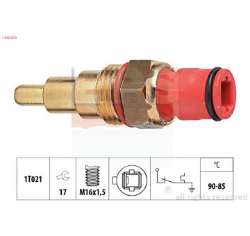 Teplotní spínač, větrák chladiče EPS 1.850.070