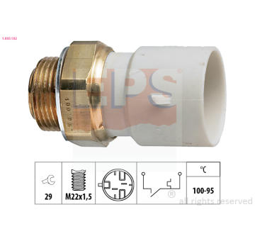 Teplotní spínač, větrák chladiče EPS 1.850.182