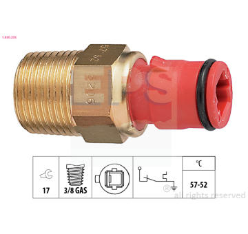Teplotní spínač, větrák chladiče EPS 1.850.206