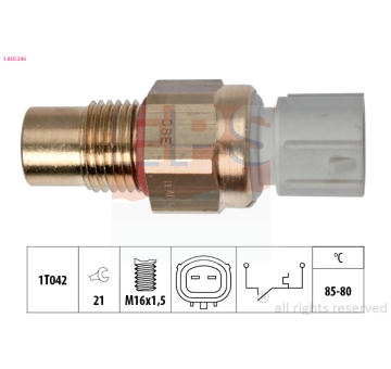 Teplotní spínač, větrák chladiče EPS 1.850.246