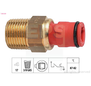 Teplotní spínač, větrák chladiče EPS 1.850.259