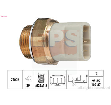 Teplotní spínač, větrák chladiče EPS 1.850.605