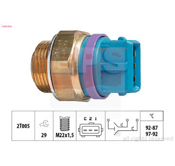 Teplotní spínač, větrák chladiče EPS 1.850.629