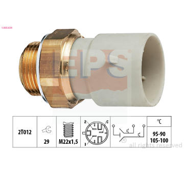 Teplotní spínač, větrák chladiče EPS 1.850.639