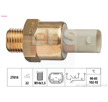 Teplotní spínač, větrák chladiče EPS 1.850.683