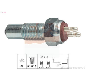Spínač, světlo zpátečky EPS 1.860.006