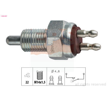Spínač, světlo zpátečky EPS 1.860.007