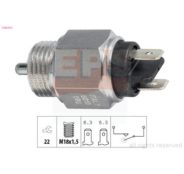 Spínač, světlo zpátečky EPS 1.860.010