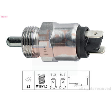 Spínač cúvacích svetiel EPS 1.860.013