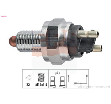 Spínač, světlo zpátečky EPS 1.860.071