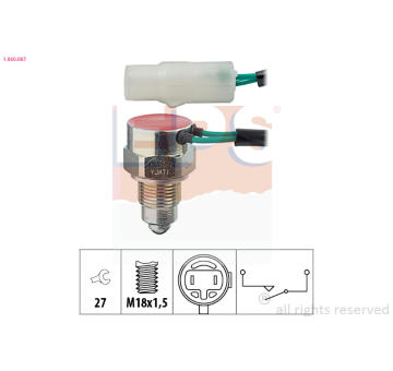 Spínač, světlo zpátečky EPS 1.860.087