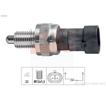Spínač, světlo zpátečky EPS 1.860.109