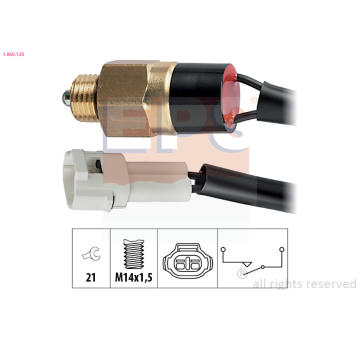 Spínač, světlo zpátečky EPS 1.860.120