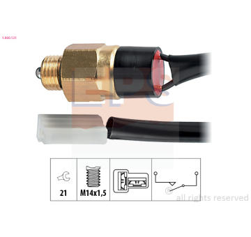 Spínač cúvacích svetiel EPS 1.860.121