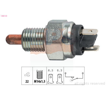 Spínač, světlo zpátečky EPS 1.860.124