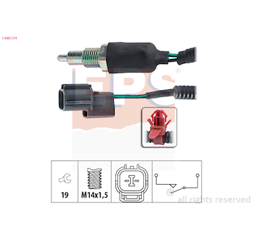 Spínač, světlo zpátečky EPS 1.860.174