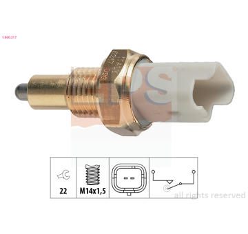 Spínač, světlo zpátečky EPS 1.860.217