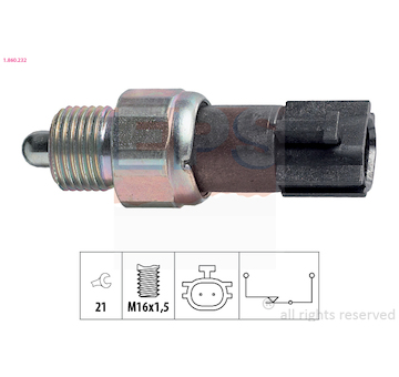 Spínač, světlo zpátečky EPS 1.860.232