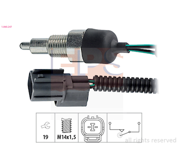 Spínač, světlo zpátečky EPS 1.860.247
