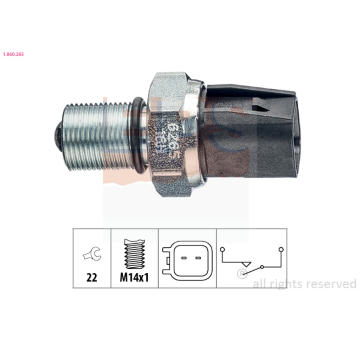 Spínač, světlo zpátečky EPS 1.860.265