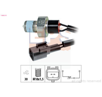 Spínač, světlo zpátečky EPS 1.860.311