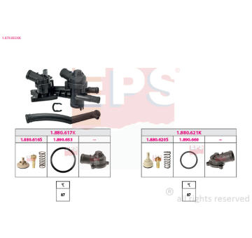 Termostat, chladivo EPS 1.879.955KK