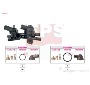 Termostat, chladivo EPS 1.879.962KK