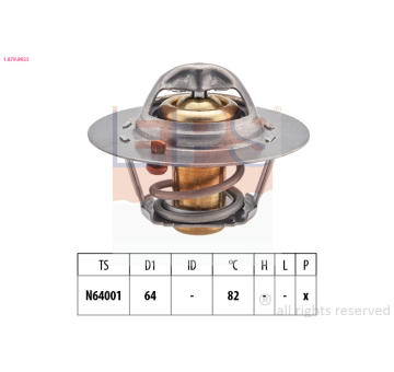 Termostat, chladivo EPS 1.879.992S