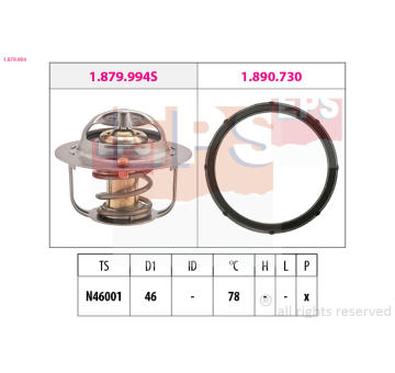 Termostat, chladivo EPS 1.879.994