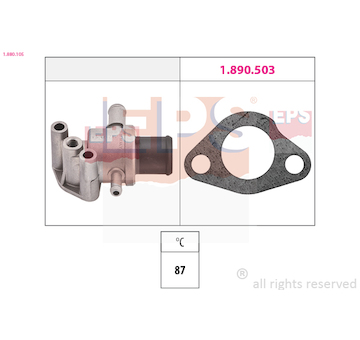 Termostat, chladivo EPS 1.880.105