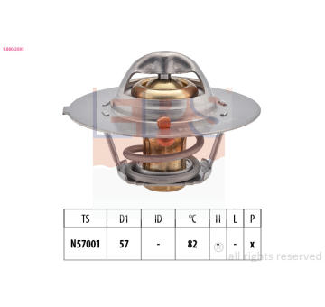 Termostat, chladivo EPS 1.880.209S